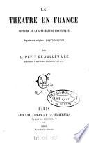 Le Théâtre en France