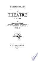 Le théatre italien