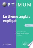 Le thème anglais expliqué - 2e édition