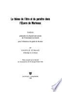 Le thème de l'être et du paraître dans l'oeuvre de Marivaux