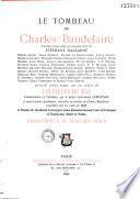 Le tombeau de Charles Baudelaire...