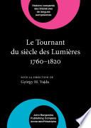 Le Tournant du siècle des Lumières 17601820