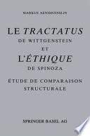 Le Tractatus de Wittgenstein et l'Éthique de Spinoza