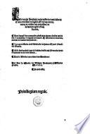 Le Traictie intitule De la differe[n]ce des scismes et des conciles de leglise [sic] et de la preeminence et vtilite des conciles de la Saincte Eglise Gallicaine