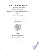 Le traité du quadrant de maître Robert Anglès (Montpellier, 13e siècle)