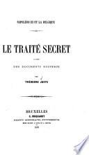 Le traité secret, d'après des documents nouveaux