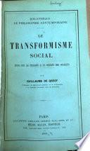 Le transformisme social