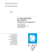 Le traumatisme psychique