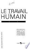 Le Travail humain