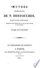 Le triomphe de l'automne. La fausse Agnès. Le tambour nocturne. L'homme singulier. La force du naturel