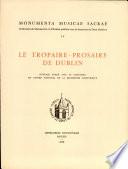 Le Tropaire-Prosaire de Dublin