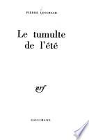 Le tumulte de l'été