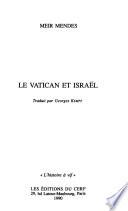 Le Vatican et Israël