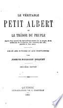Le véritable petit Albert