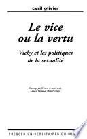 Le vice ou la vertu