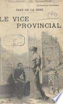 Le vice provincial