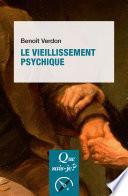 Le Vieillissement psychique