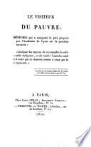 Le visiteur du pauvre