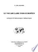 Le vocabulaire indo-européen
