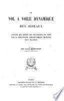 Le vol à voile dynamique des oiseaux
