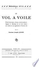 Le vol á voile
