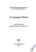 Le voyage à Paris