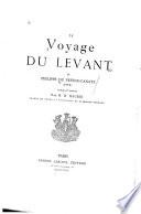 Le voyage du Levant
