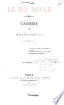 Le XIXe siècle