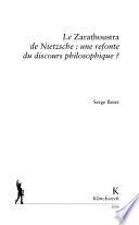 Le Zarathoustra de Nietzsche