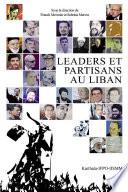 Leaders et partisans au Liban