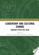 Leadership and Cultural Change