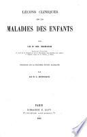 Leçons cliniques sur les maladies des enfants
