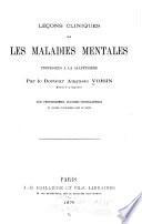 Leçons cliniques sur les maladies mentales