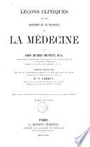 Leçons cliniques sur les principes et la pratique de la médecine