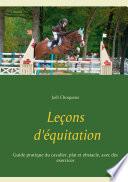 Leçons d'équitation