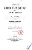 Leçons de chimie élémentaire appliquee au arts industriels par m. J. Girardin