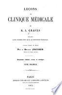 Leçons de clinique médicale v. 1