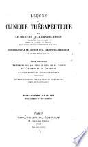 Leçons de clinique thérapeutique: Traitement des maladies du coeur et de l'aorte de l'estomac et de l'intestin