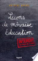 Lecons de môvaise éducation