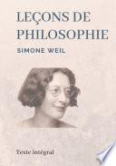 Leçons de philosophie