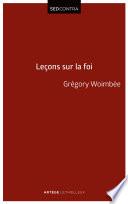 Leçons sur la Foi