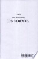 Leçons sur la théorie générale des surfaces et les applications géométriques du calcul infinitésimal
