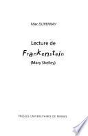 Lecture de Frankenstein