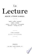 Lecture