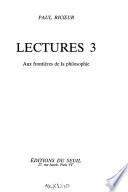 Lectures 3