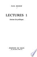 Lectures: Autour du politique
