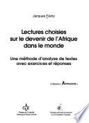 Lectures choisies sur le devenir de l'Afrique dans le monde