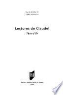 Lectures de Claudel
