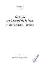 Lectures de Gaspard de la nuit
