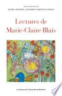 Lectures de Marie-Claire Blais